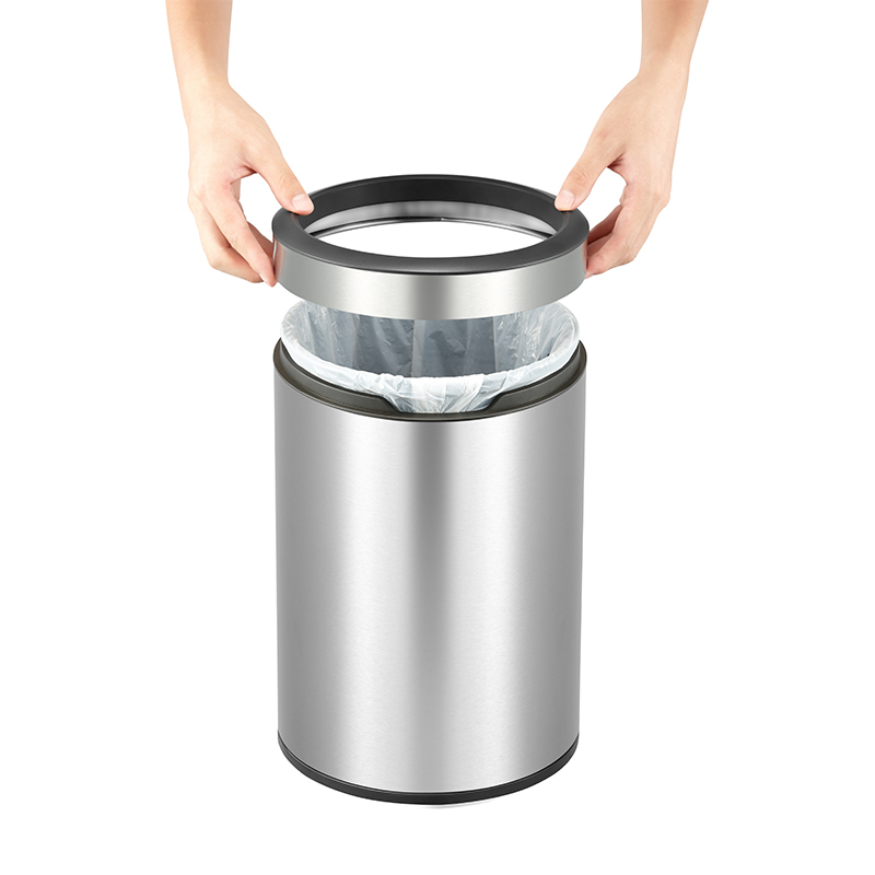 ROUND OPEN TOP BIN - EKO HOME RE-IMAGINED